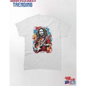 Bob Marley Design Classic Tshirt